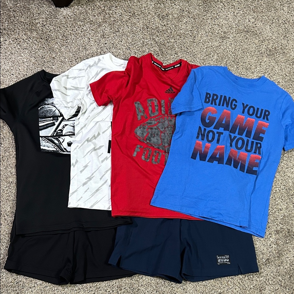 Bundle of Graphic T-Shirts and shorts